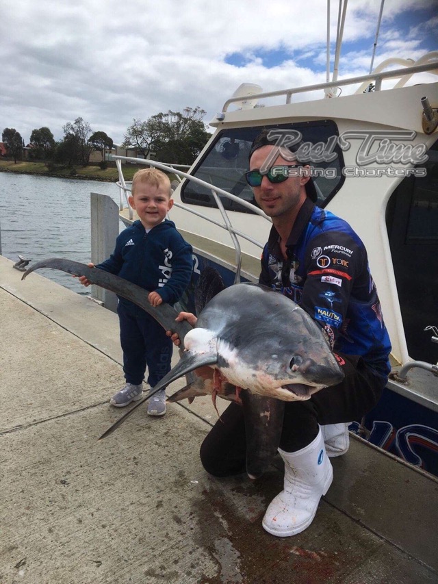 Melbourne Fishing Charter - Thresher by Catch