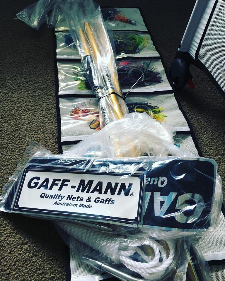 Gaff Man Gaffs used by Matt Cini & Reel Time Fishing Charters