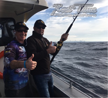 Tuna in Portland Victoria with Reel Time Fishing Charters 