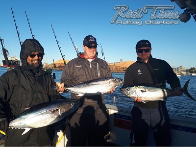 Fishing Charters in Portland Catching Bluefin Tuna