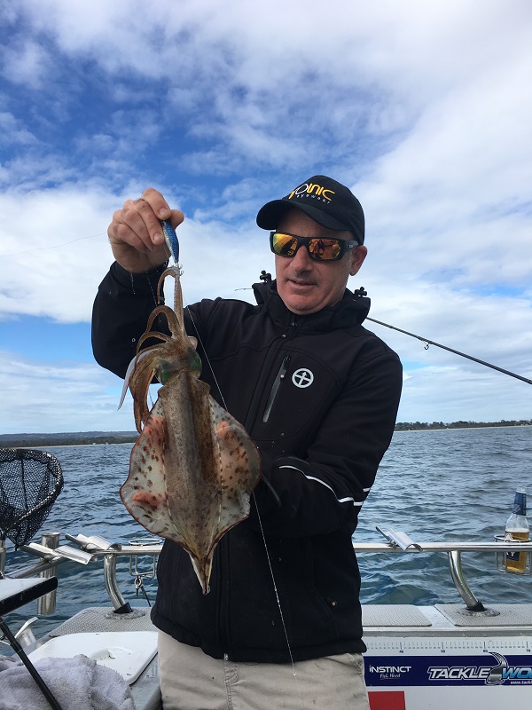 Squid Fishing Port Phillip Bay with Tonic Eyewear