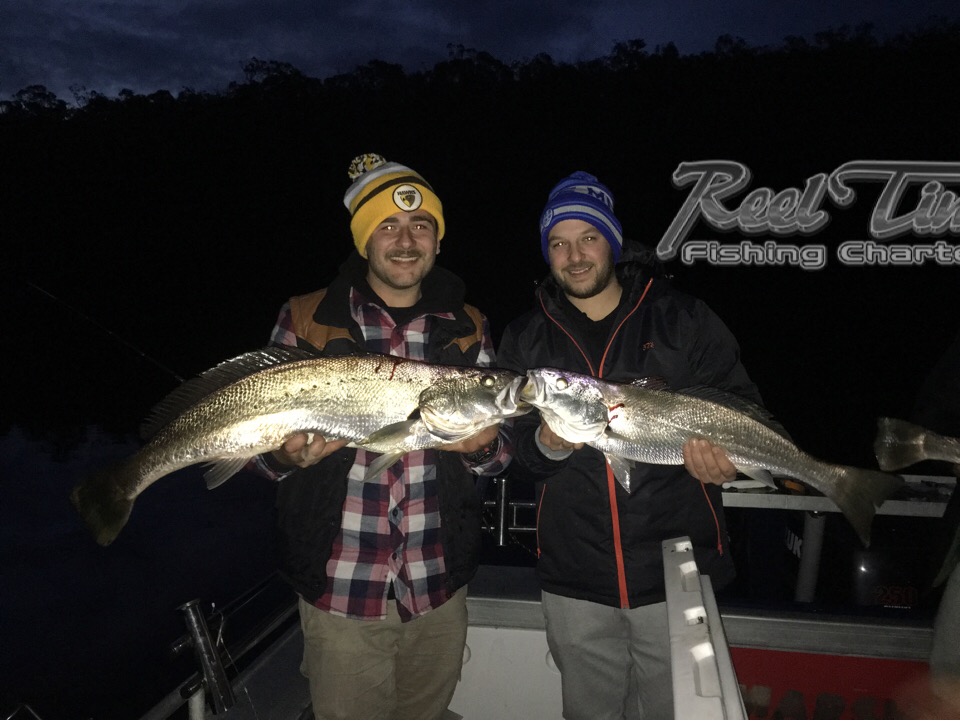 Mulloway Fishing Charters in the Gleneld River Victoria